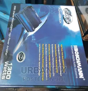 Boschmann 4 Channel 1300 Watts Amplifier