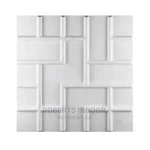 White Pipe Pvc 3d Wall Panel
