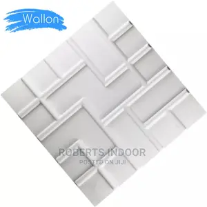 3d Pvc White Wall Panel