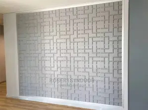 Grey Modern Pvc 3d Wall Panel