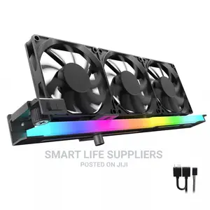 GPU Bracket ARGB 5V 3pin LED Graphics Card Cooler With 3 Fa