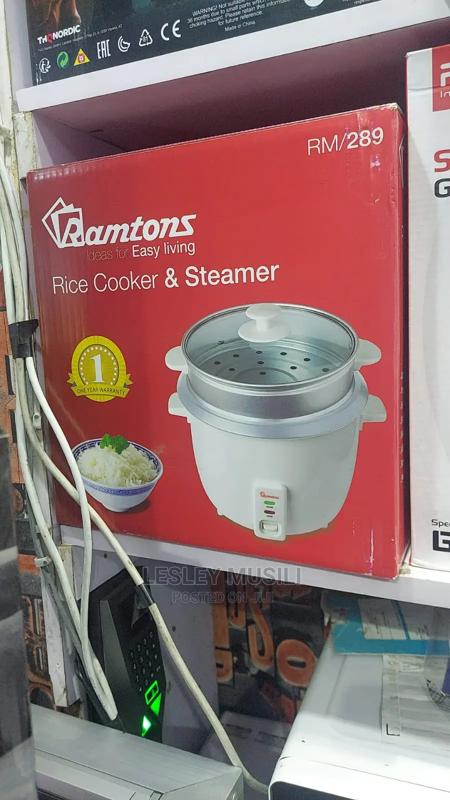 Rice Cooker and Steamer