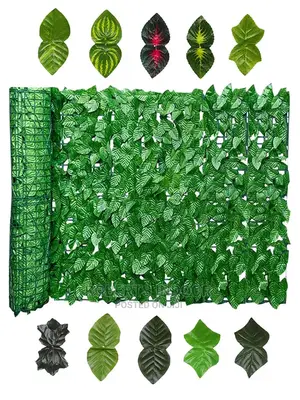 Green Artificial Privacy Balcony Fence