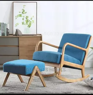 Rocking Chair With Footrest