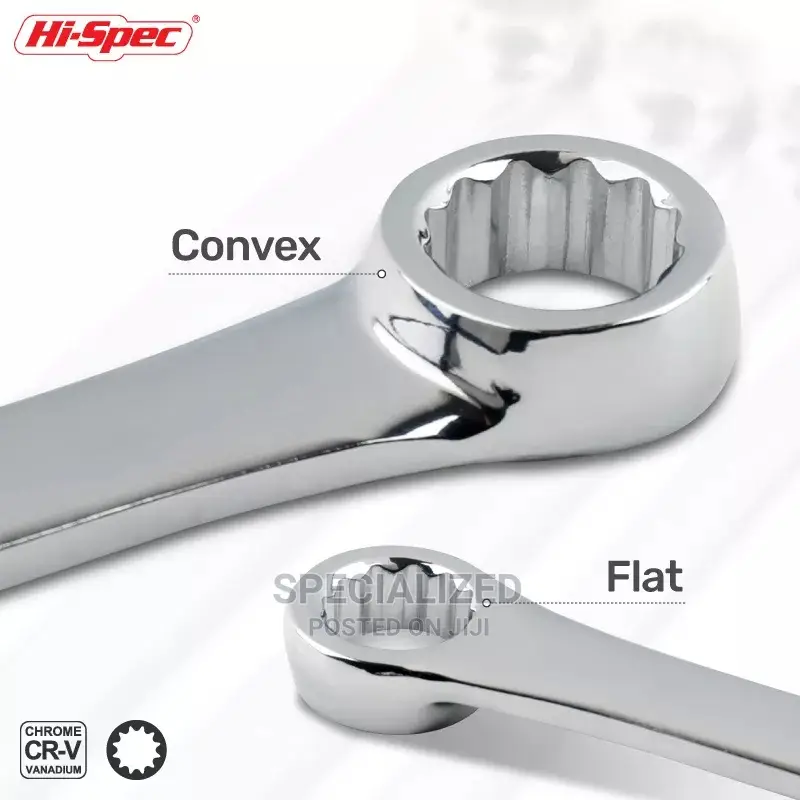 Extra-Long Double End Ring Spanner Set - Metric,