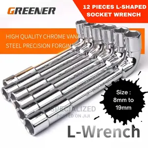 L Shaped Socket Wrench Set