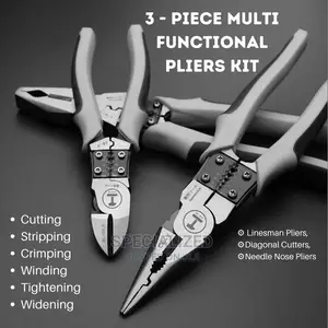 3 Piece Multi Pliers Toolkit
