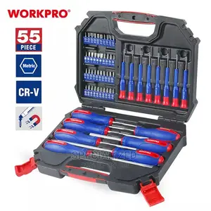 55 Piece Screwdriver and Bits Tool Set