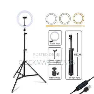 12 Inch Ring Light With 2.1m Tripod Stand