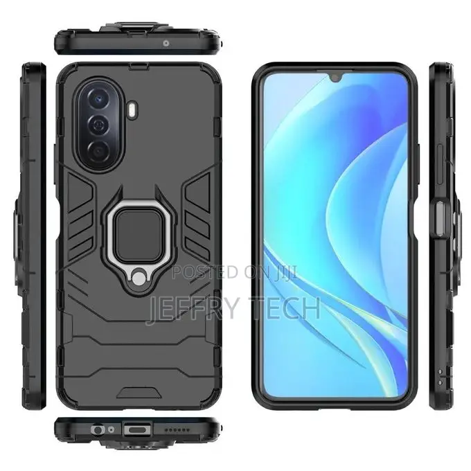 Huawei Nova Y70 / Nova Y70 Plus TPU+PC Ring Holder Case