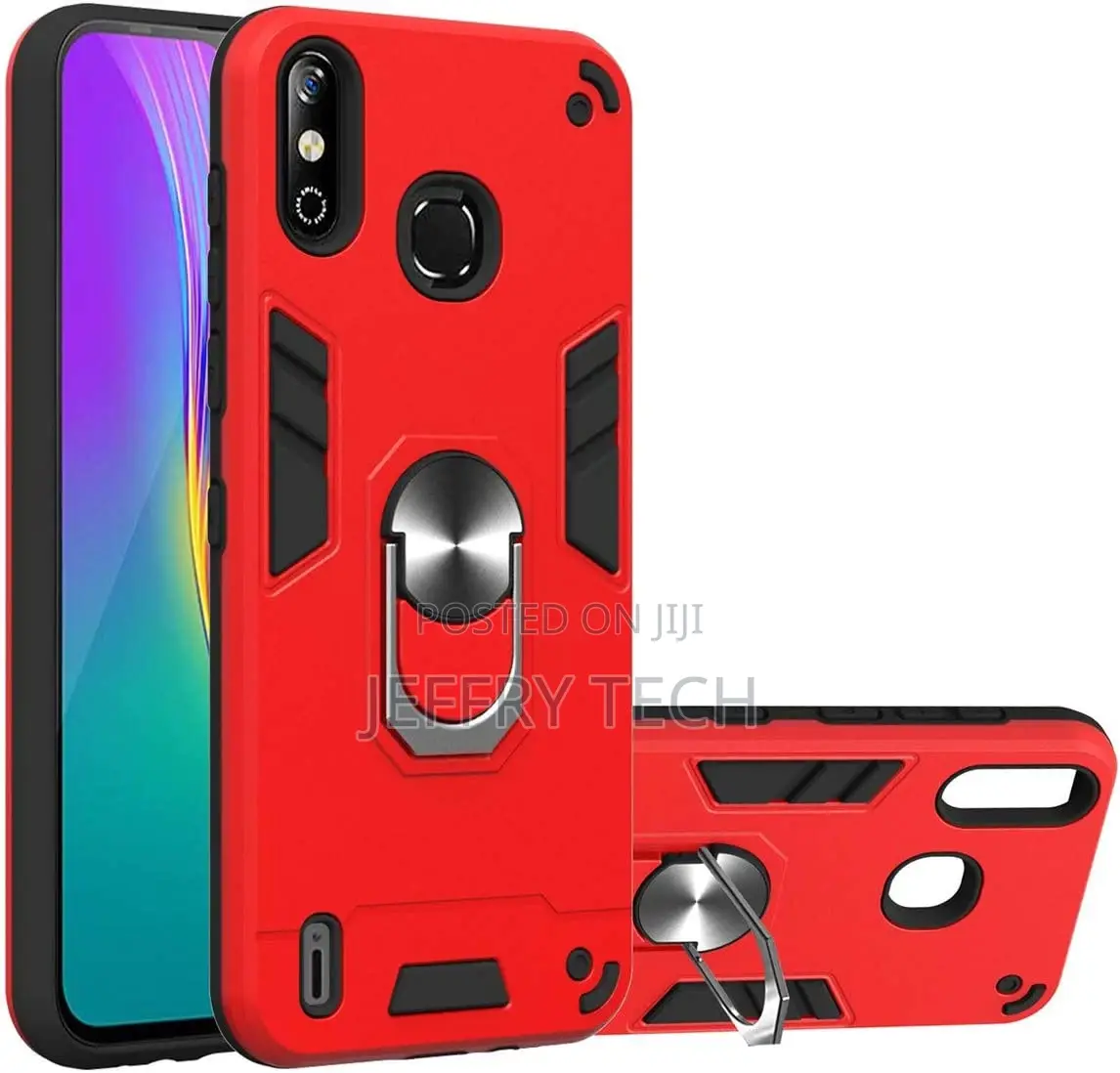 Infinix Smart 4 Case, Smart 4c Ring Case
