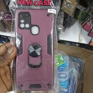Samsung Galaxy A21s Metal Ring Holder Case