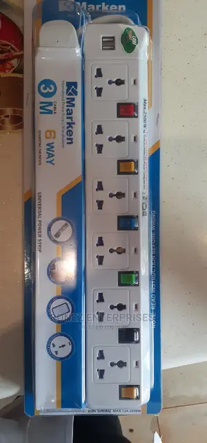 Extension 5 Way With Usb