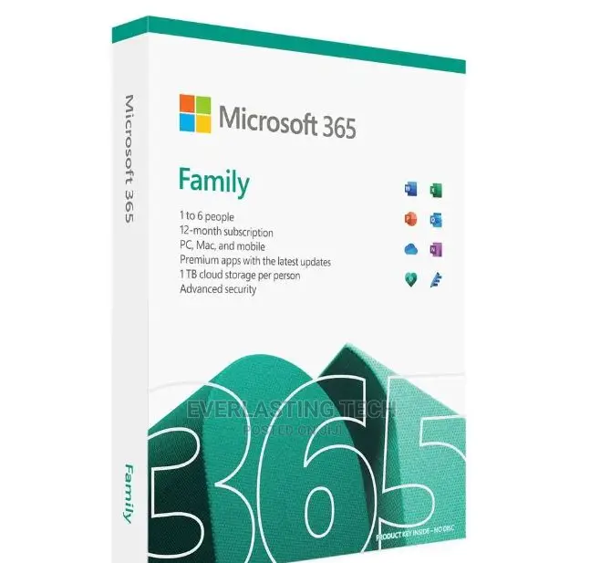 Microsoft Office 365 Family - 1 Year