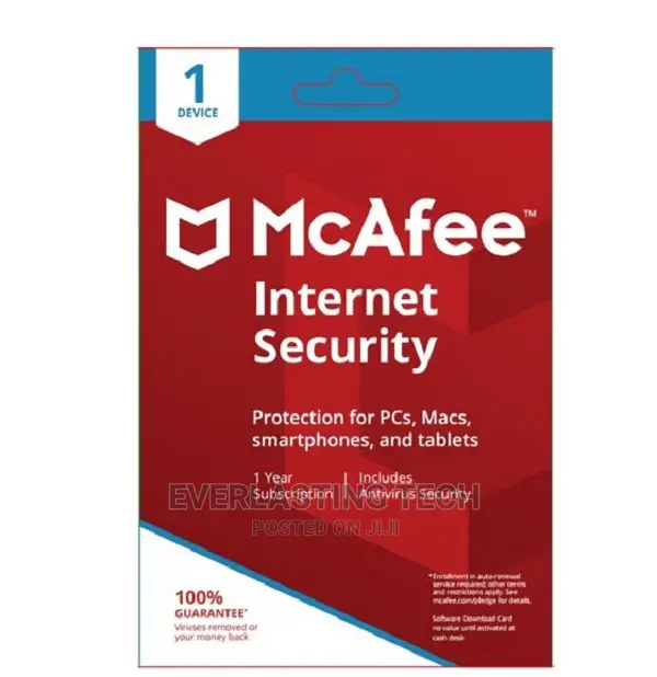McAfee Internet Security 1 User Antivirus