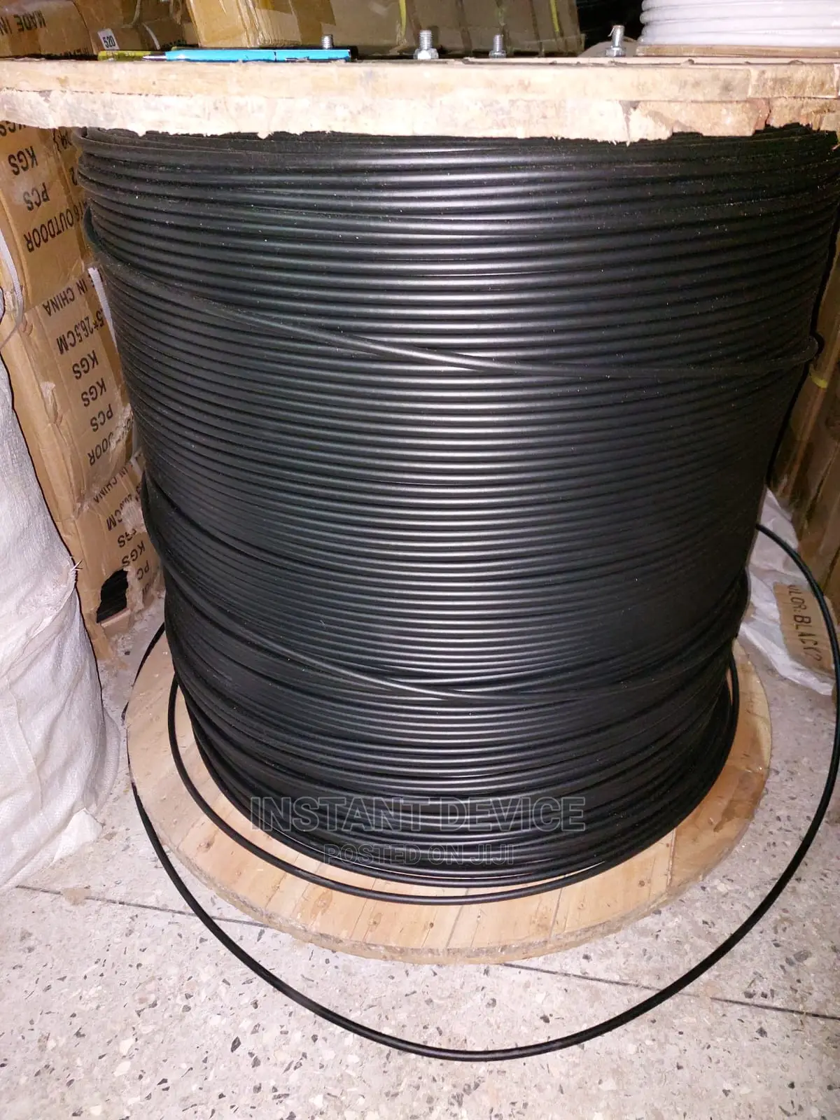 Underground Armored Fiber Optic Cable 8-Core Multimode