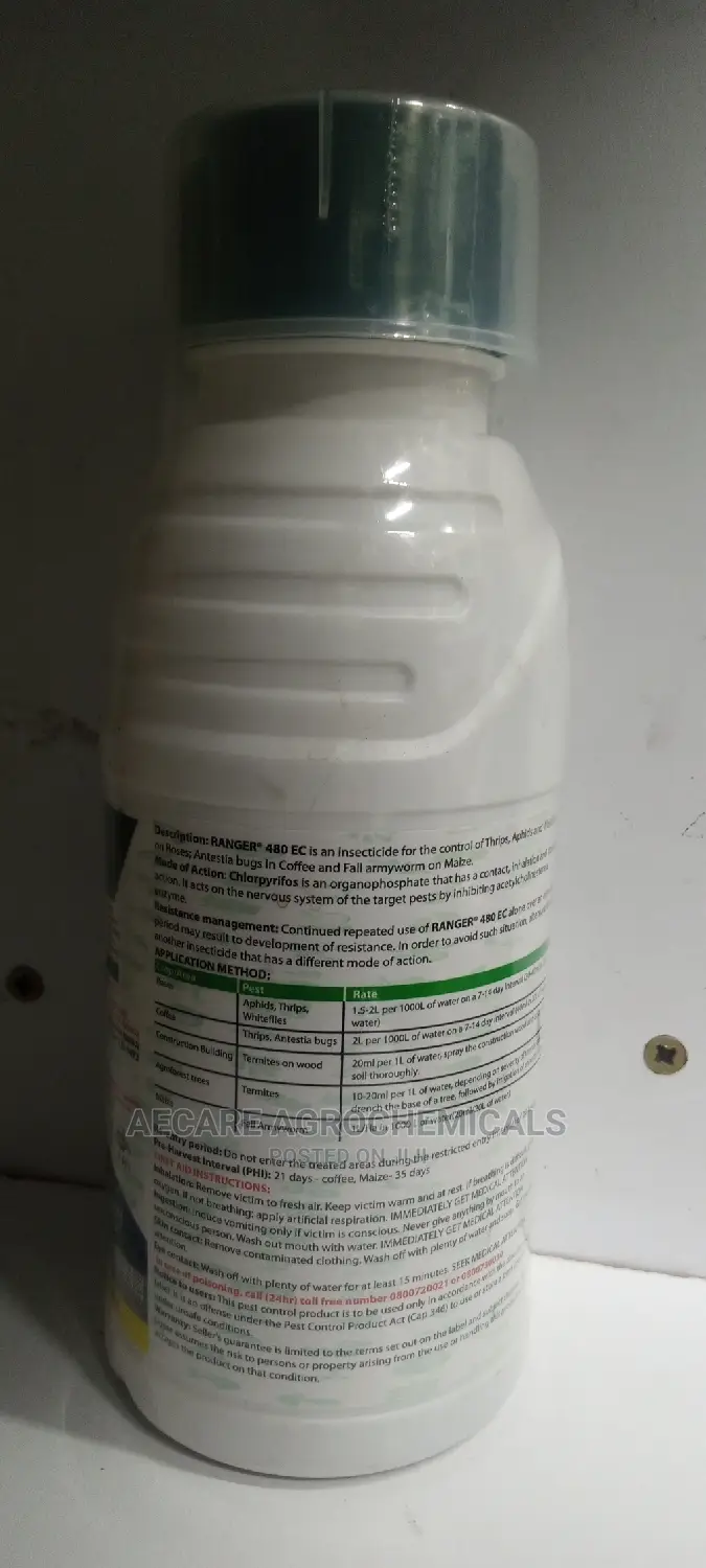 Ranger Insecticide 480ec 500 Ml