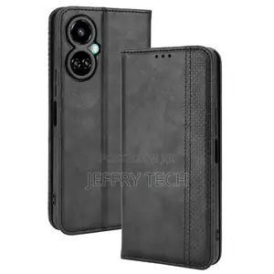 Tecno Spark 9T Flip Leather Wallet Case