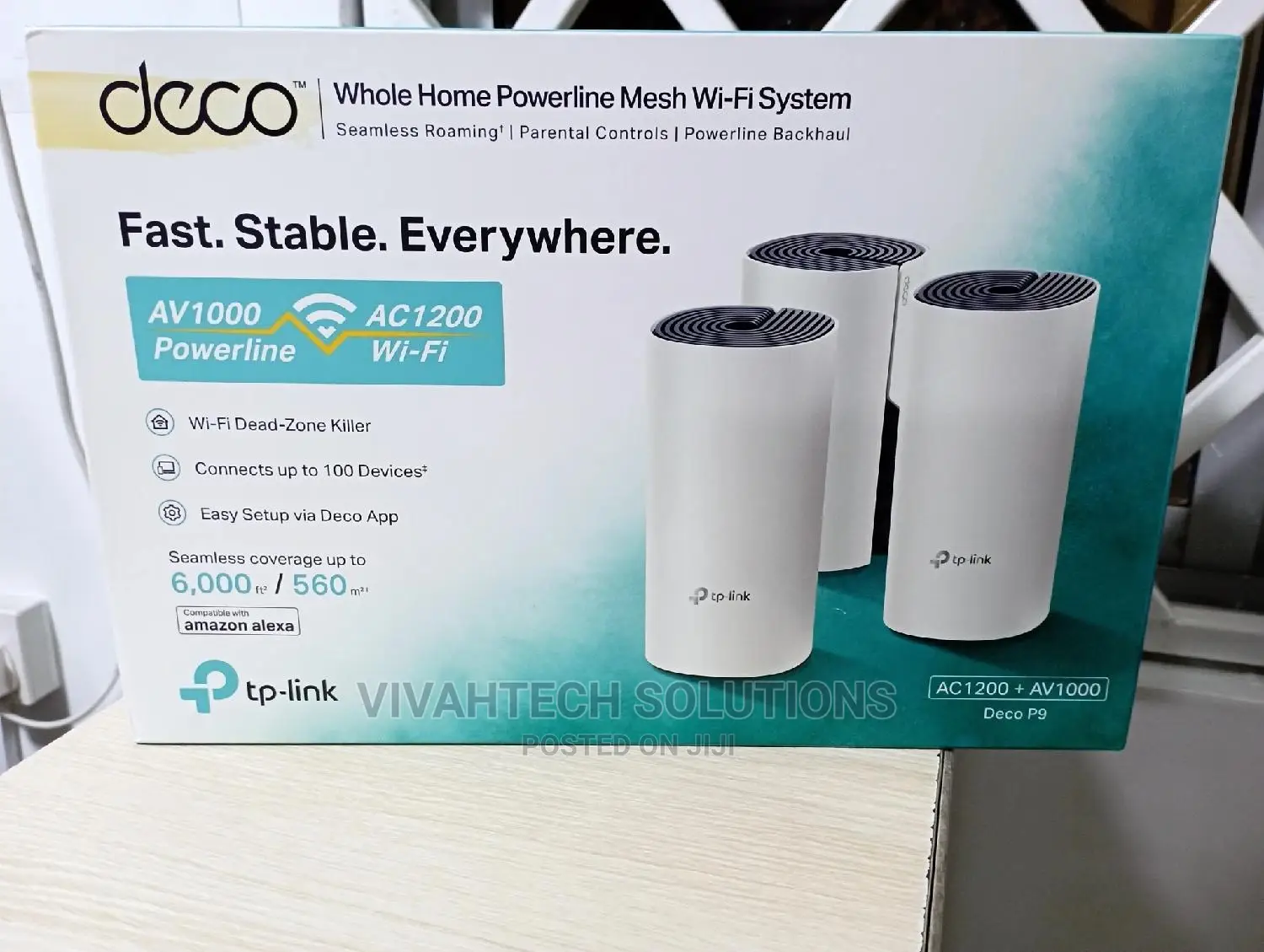 Tp Link Deco P9 Ac1200+Av1000