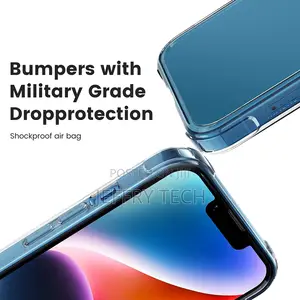 iPhone 14 Case for iPhone 13 Case Clear, Transparent Shockp