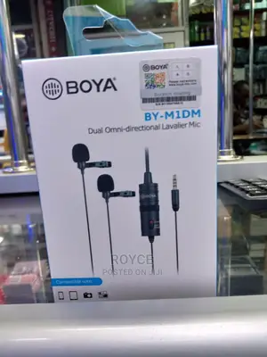 Boya Dual Lavalier Mic