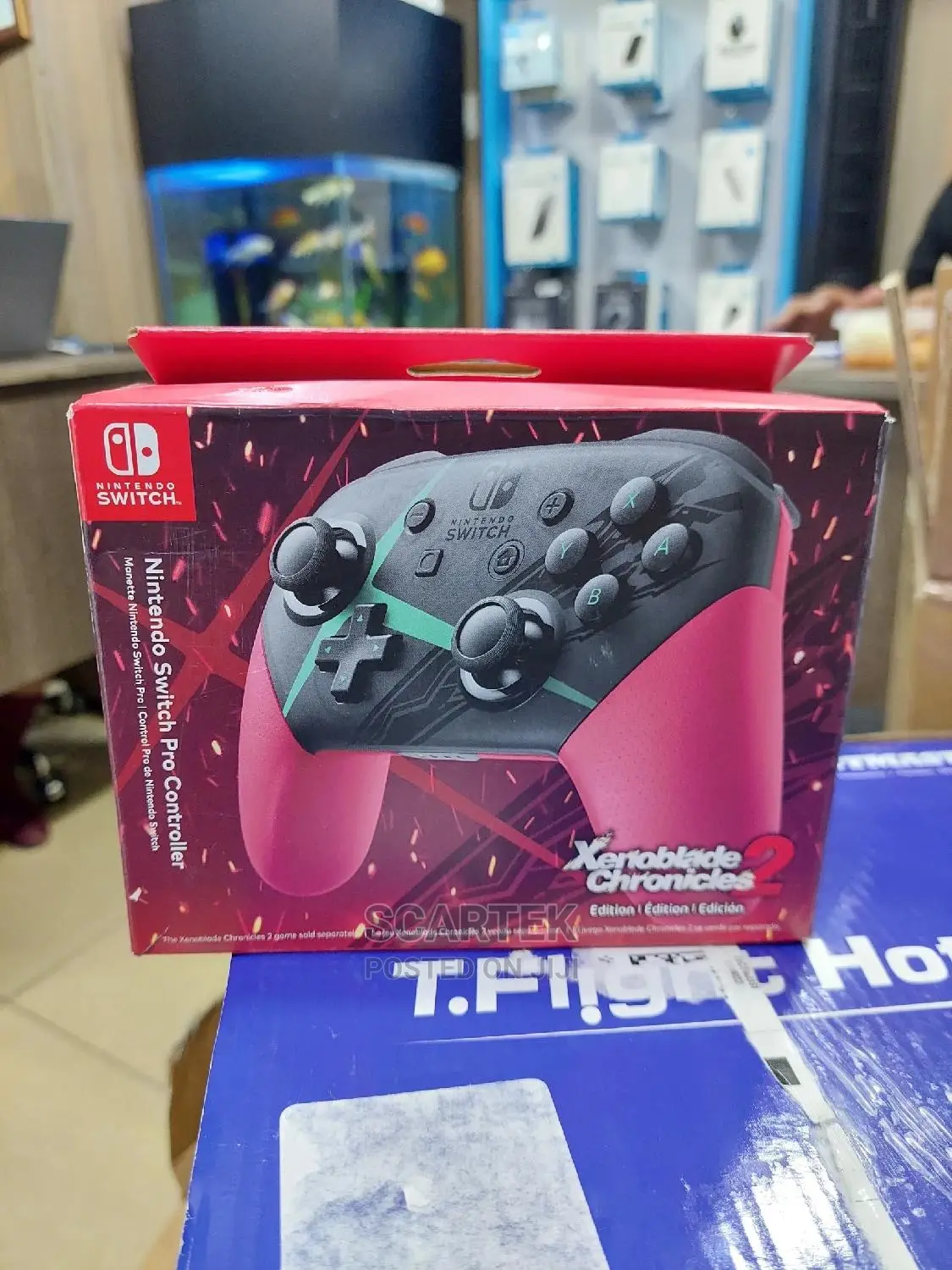 Nintendo Switch Pro Controller Xenoblade Chronicles 2