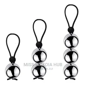 Adjustable Cock Ring Training Dumbbell Balls Vibrator