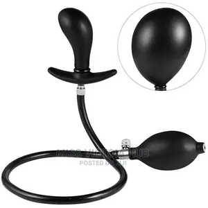 Super Large Inflatable Anal Plug Dildo Pump Anal Dilator