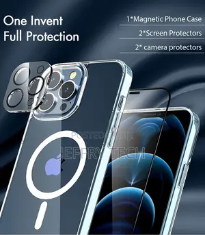iPhone 12 Case/iPhone 12 Pro Case,With 2 Pack Screen Protect