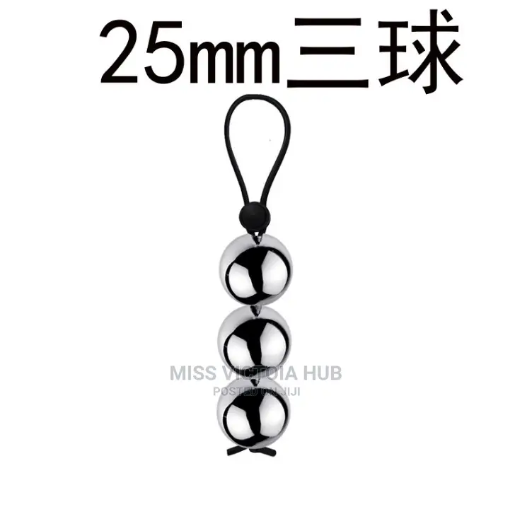 Adjustable Cock Ring Training Dumbbell Balls Vibrator