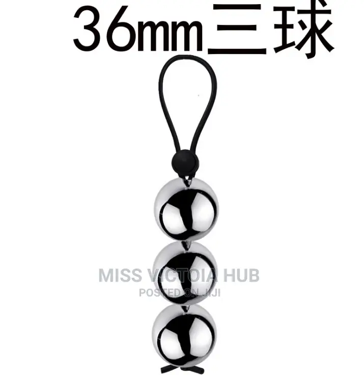 Adjustable Cock Ring Training Dumbbell Balls Vibrator