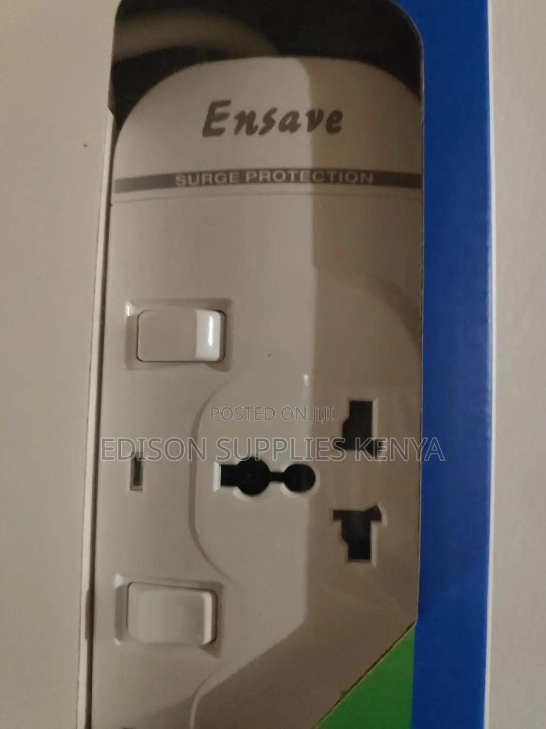 Ensave Extension Cable 4 Way With Surge Protect Multiplug