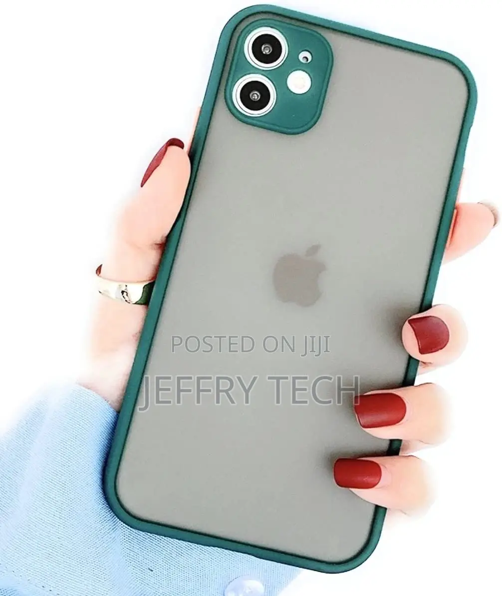 Shock Proof Translucent Case iPhone 11, 11pro, 12, 12pro, 12