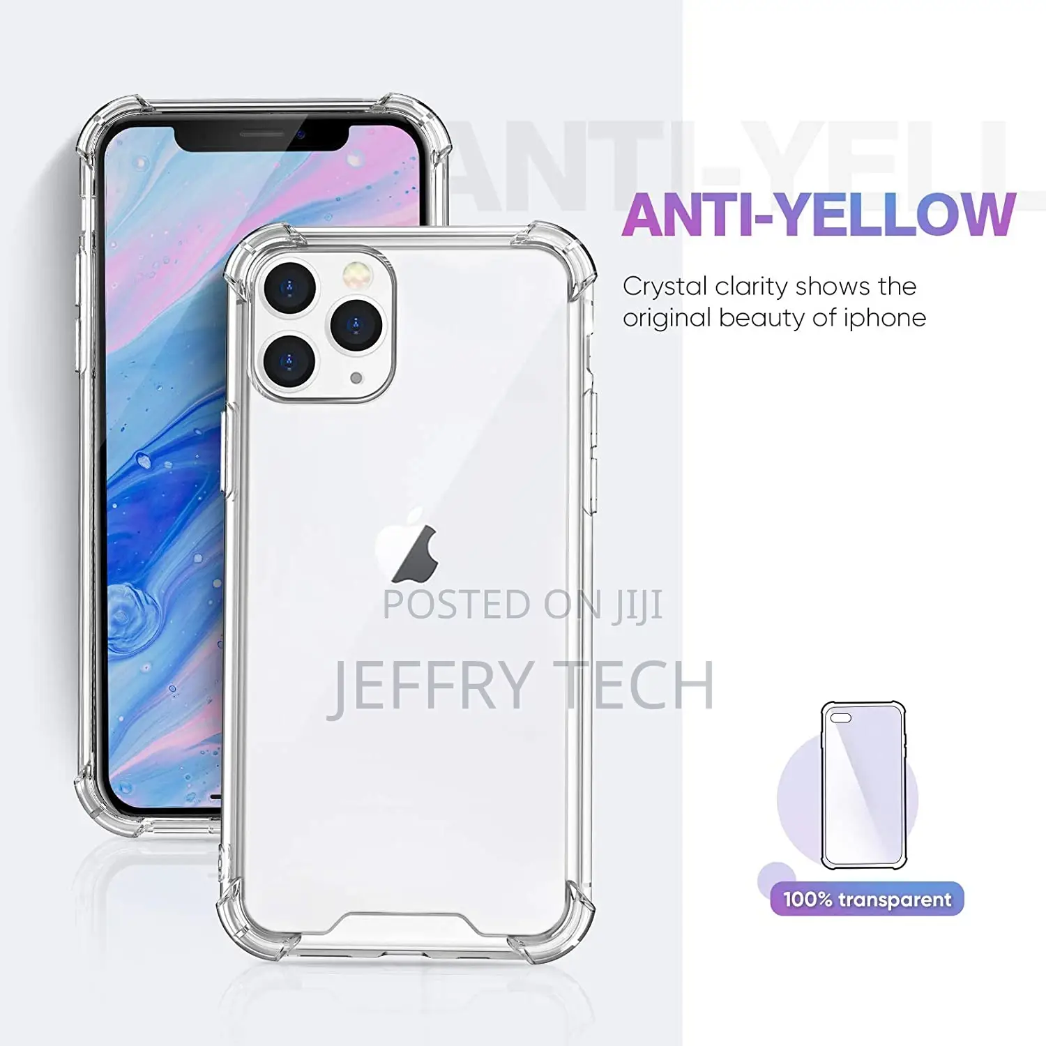 Case Compatible With iPhone 11 Pro Max Case, With 4 Corners