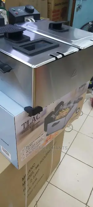 Commercial 6L Double Tray Electric Deep Fryer