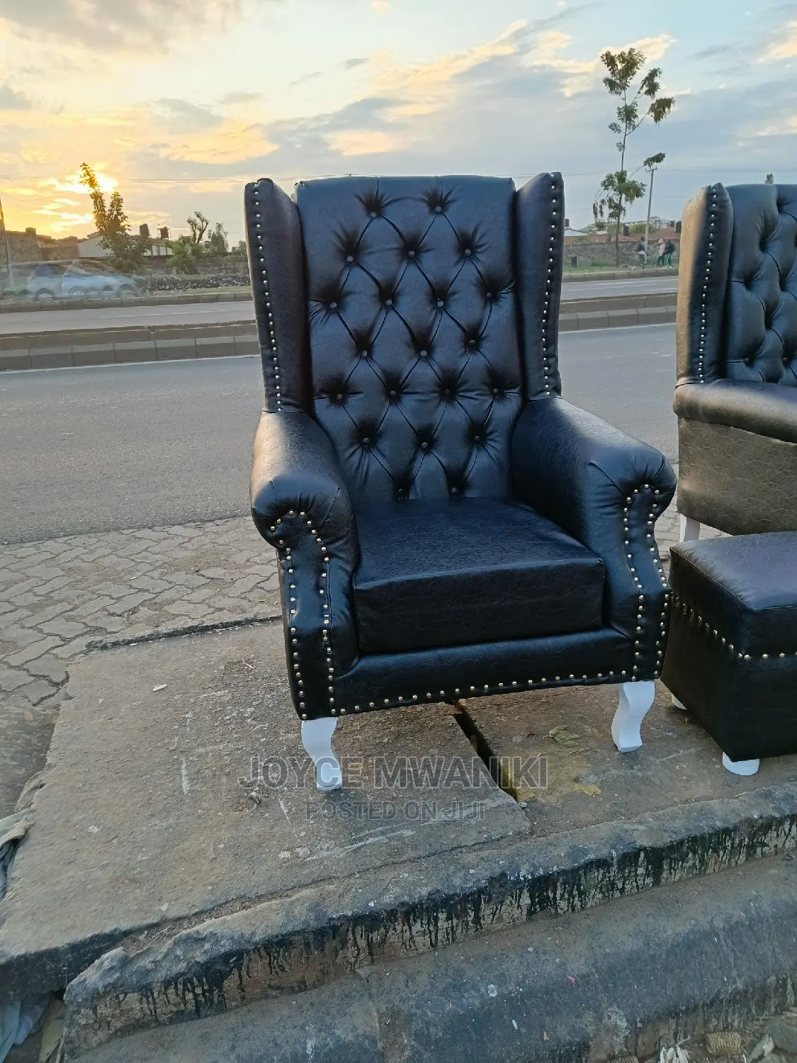 Leather King Chair