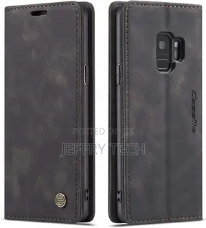Samsung Galaxy S9 Wallet Case Cover, Magnetic Stand Flip Pro