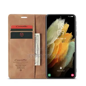 Caseme Wallet Case Flip Case Card Slot for Samsung S21 ULTRA