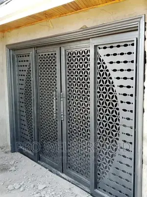 Main Entry Lasercut Door