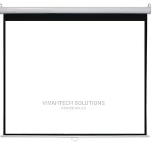 Techcom Projector Screen Manual 200 X 200