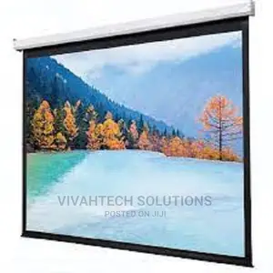 Techcom Projector Screen Manual 145 X 145