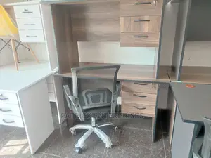 1.2 Mtrs Office Desk Plus Low Back Recliner Fabric Chair