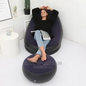 Portable Air Inflatable Stool Ottoman