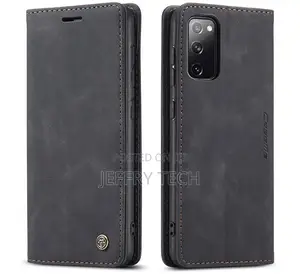 Caseme Samsung Galaxy S20 FE Wallet Magnetic Flip Case Black