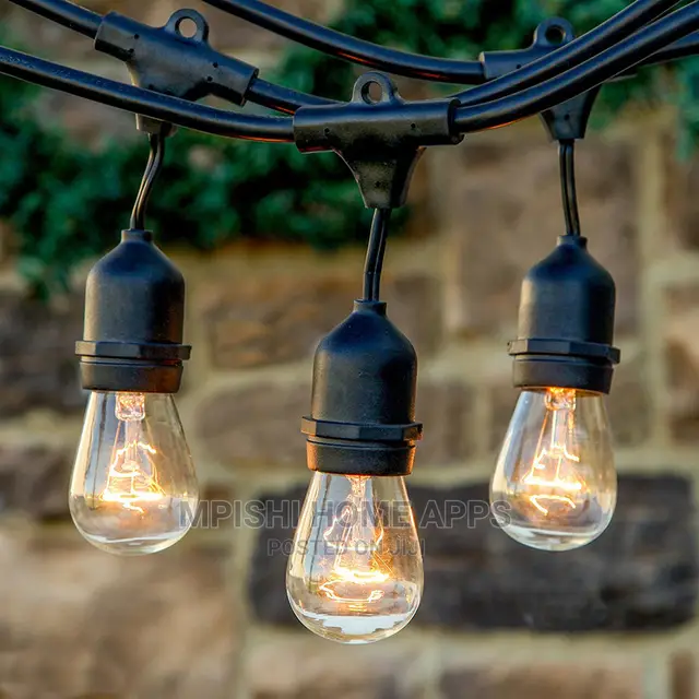 String Light 10m Outdoor/Indoor With Bulbs
