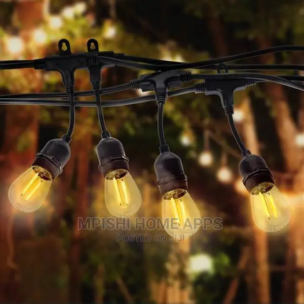 String Light 10m Outdoor/Indoor With Bulbs