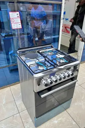 Roch 60*60 Free Standing 3gas+ 1 Electric Gas Stove Cooker.