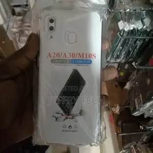 Phone Case Cover for Samsung Galaxy A20 / A30 (Clear Anti-Sh
