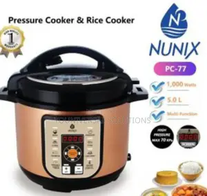 5.0 Litres Nunix Pc-77 Pressure Cooker