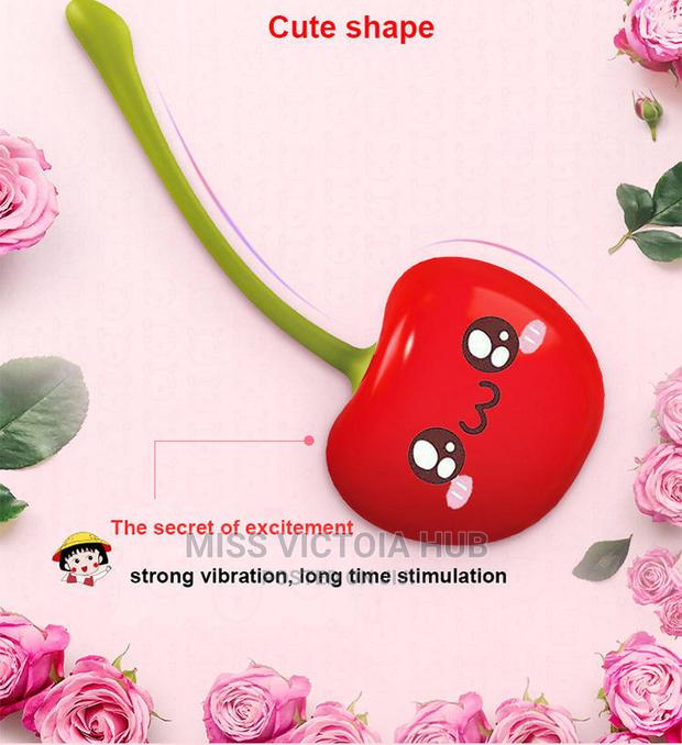 Cherry Mini Vibrator With Nipple Clitoral Stimulation